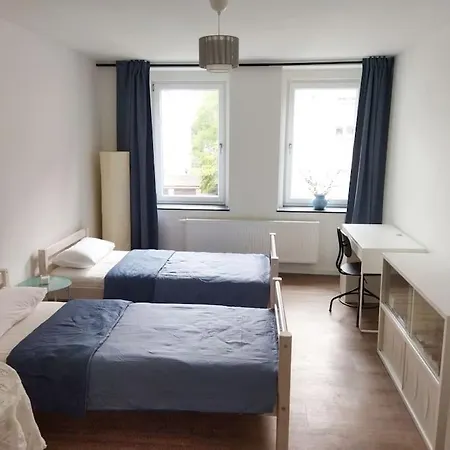 Zentrumsnah Modern Apartman Lipcse